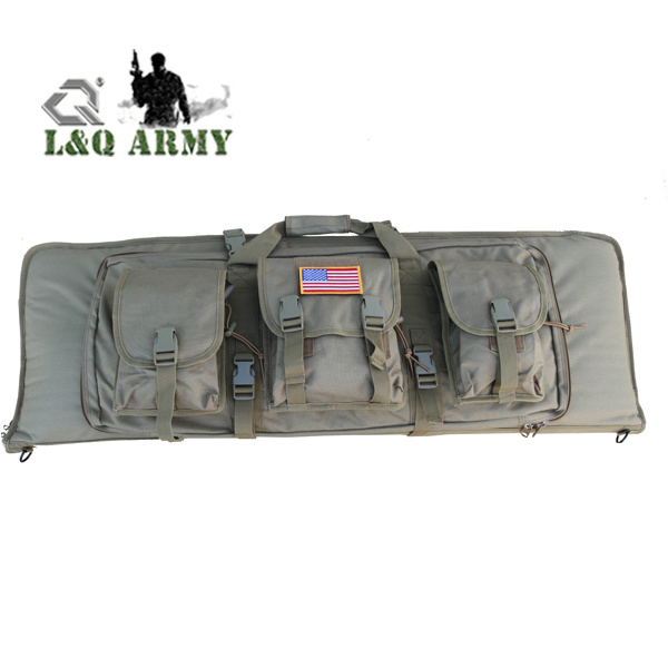 Outdoor Molle Deluxe Double Rifle Gun Bag