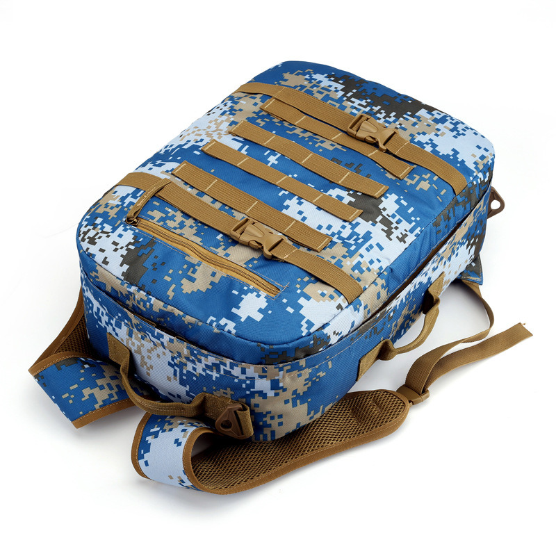Blue Camo Tactical Backpack