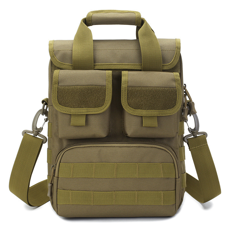 Outdoor Tactical Shoulder Bag Multifunctional Large-Capacity Military Fan Messenger Bag