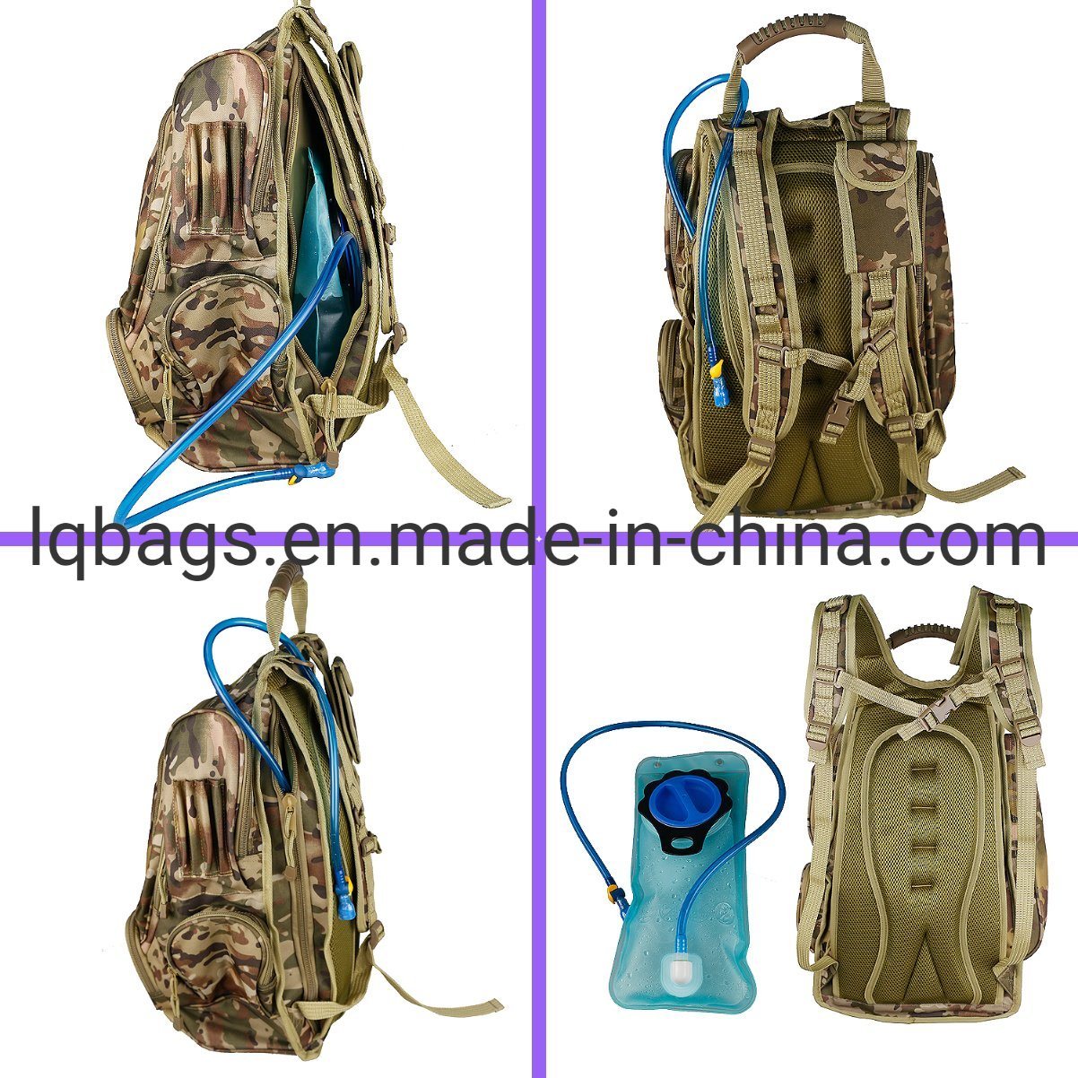 Military Tactical Large Capacity Camouflage Urban Go Backpack