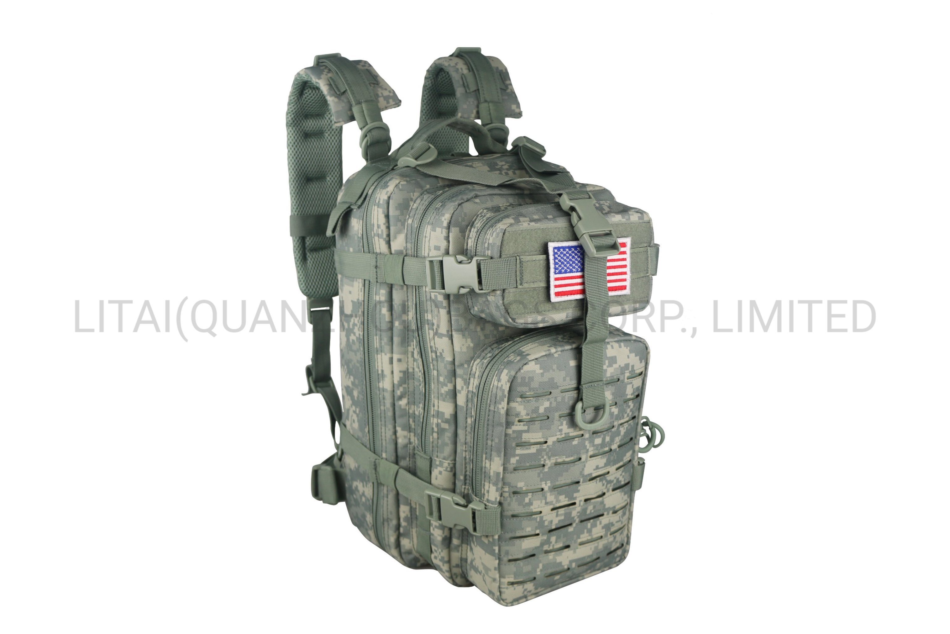 Tactical Bag Small Backpack Laser Cut Bag Acu Color