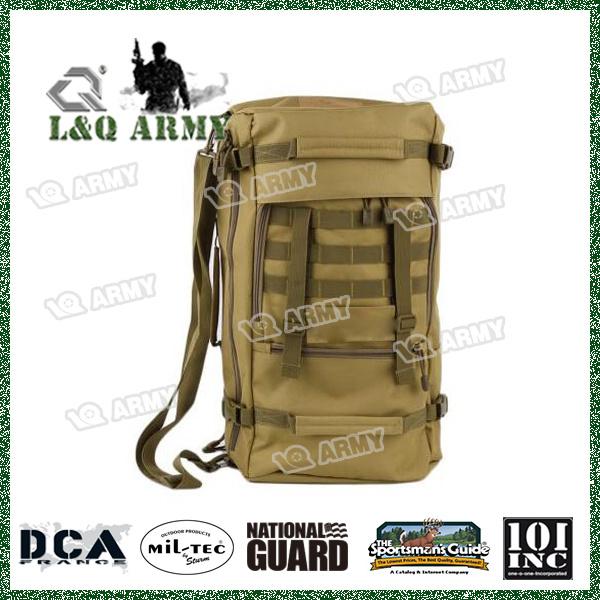 Waterproof Military Tactical Pack Sports Backpack Bag Camping Travel Outdoor Khaki