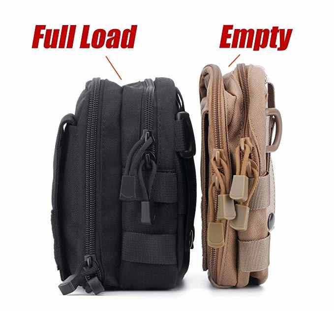 Tactical Nylon Molle Utility Ifak Pouch Mobile Waist Bag Holster for Phone