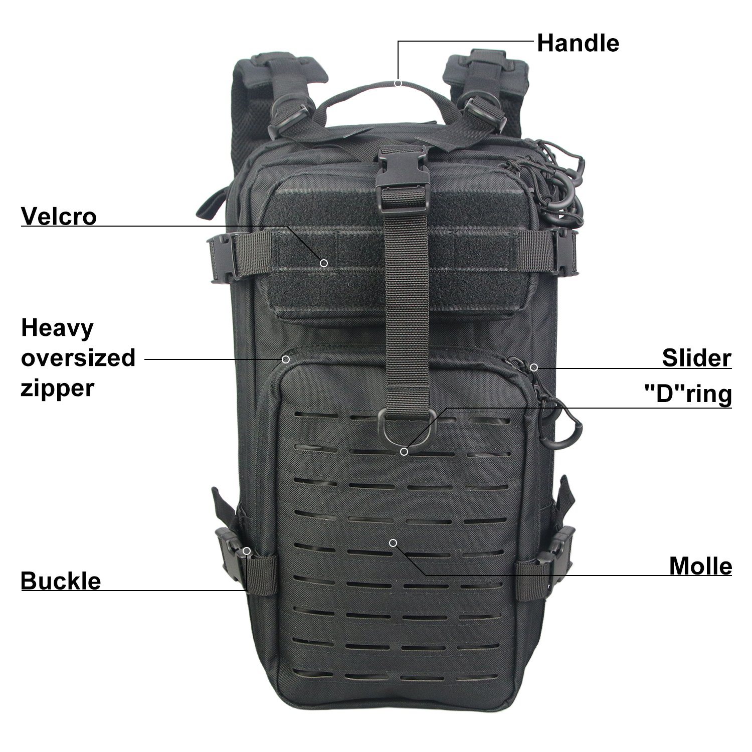 Small Large Capacity Backpack Waterproof Camping Traveling Bags