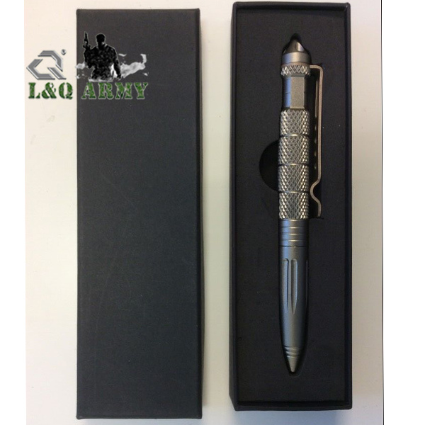 Tactical Pen Glass Breaker Military Combat Aviation Aluminum