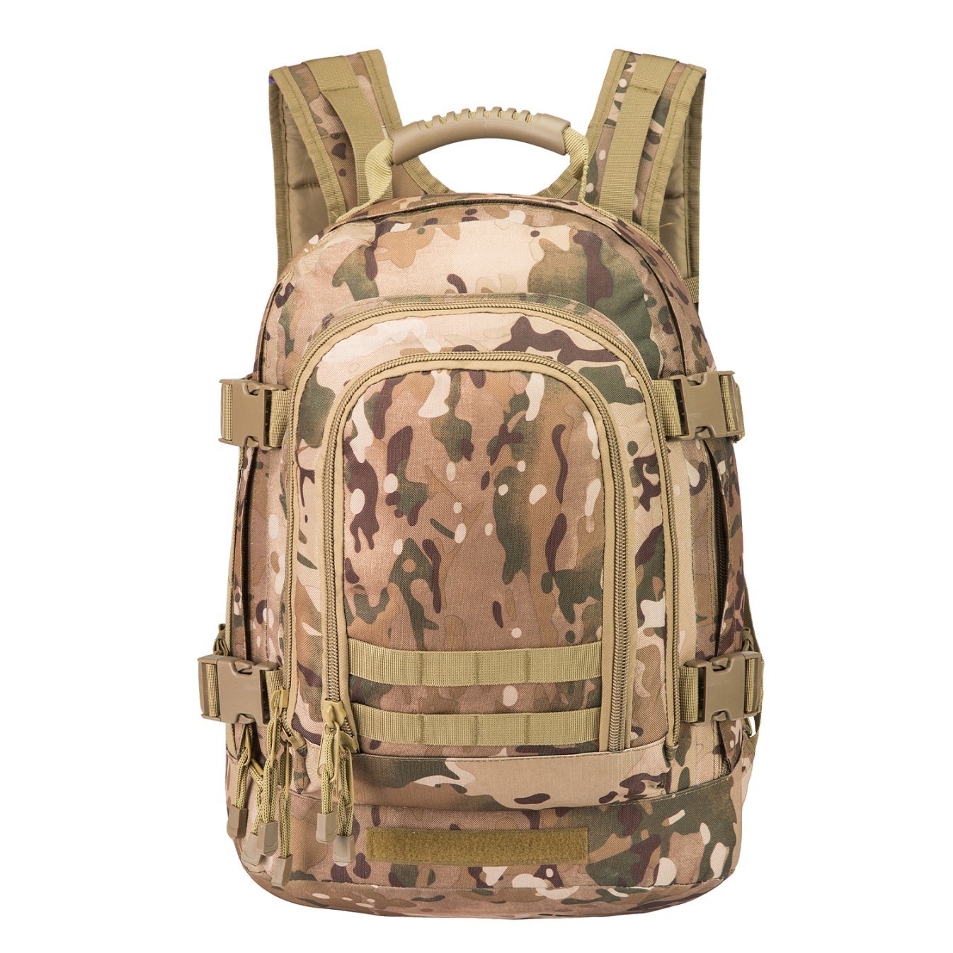 Army Tactical Expandeble Traveling USB Laptop Backpack