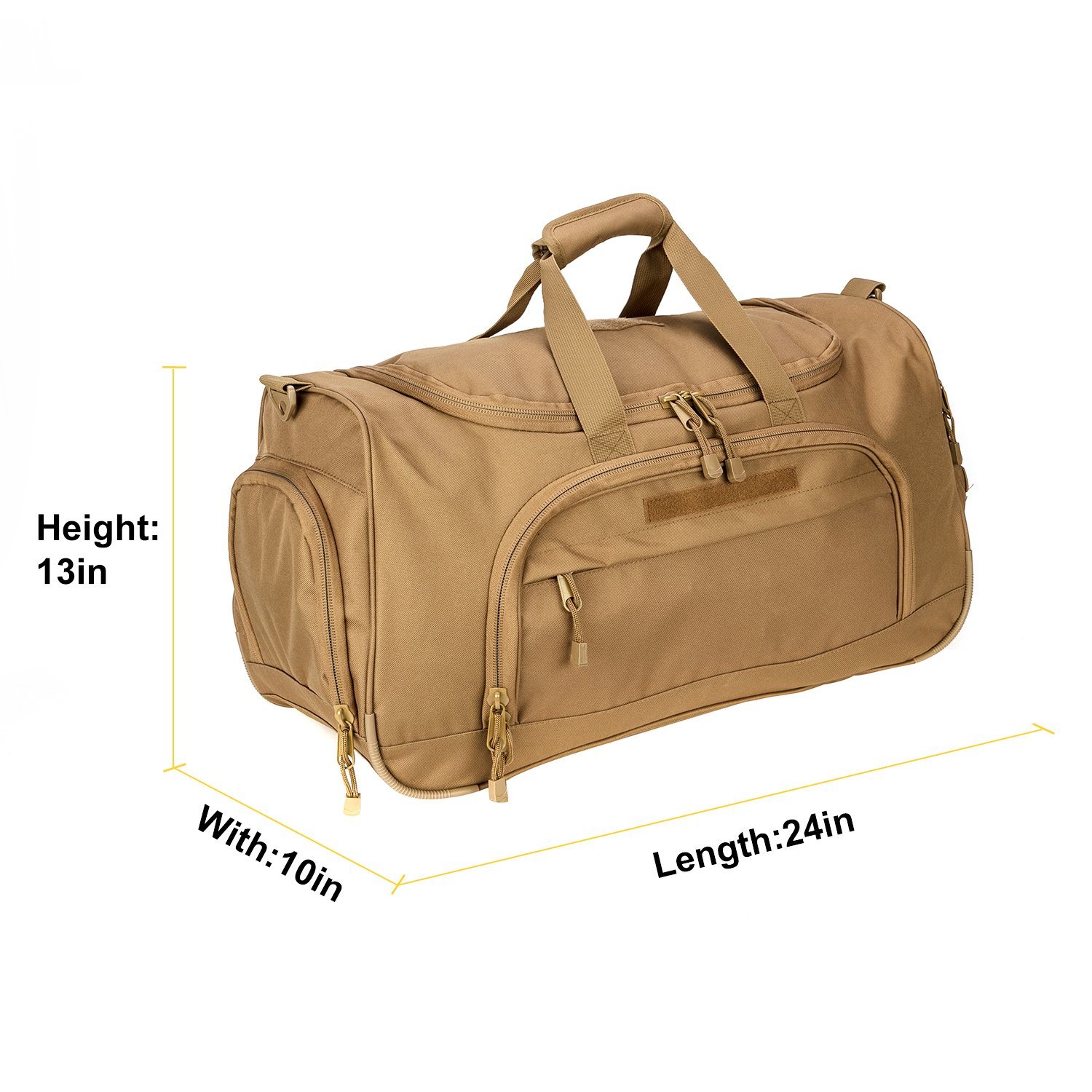 Fitness Optimal Compartments Large Capacity Bag with Shoe Compartment