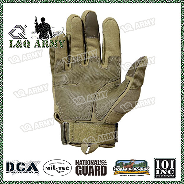 Men′ S Tactical Military Hard Soft Knuckle Army Combat Full Finger Gloves
