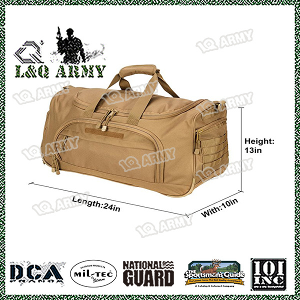 Military Bag Travel Sports Bag for Women and Men Lightweight Gym Bag with Shoes Compartment