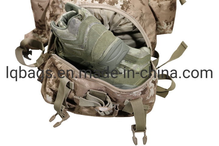 Military Tactical Large Capacity Hiking Backpack for Outdoor Camping