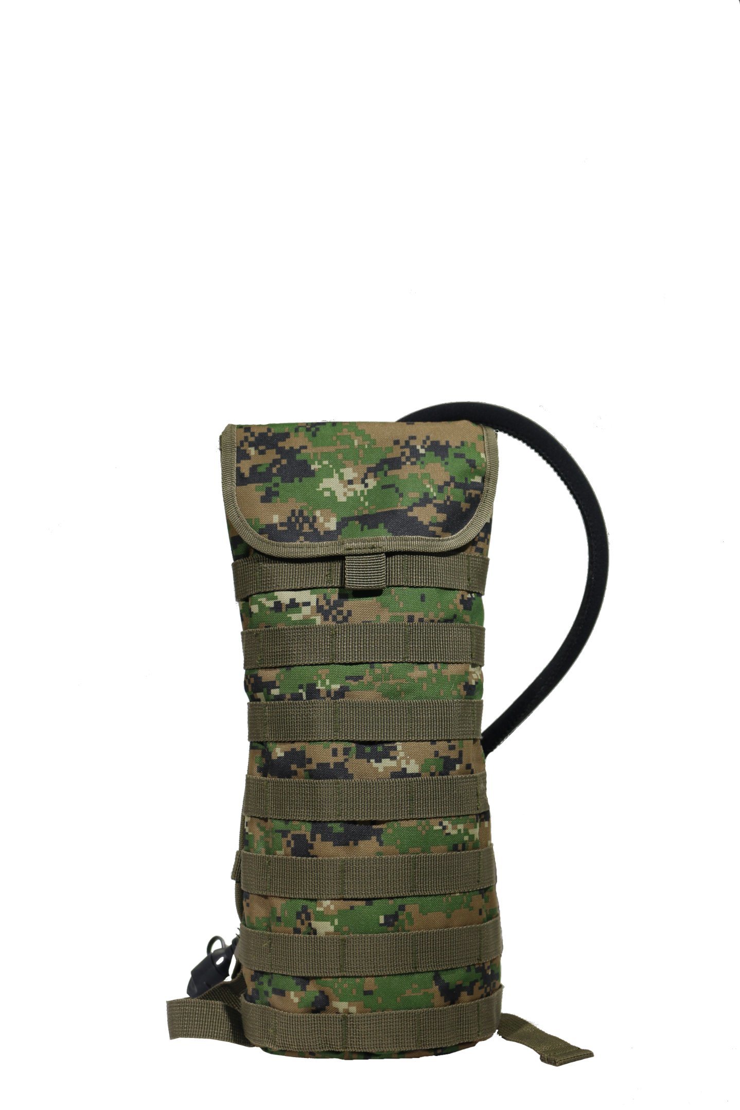 Camouflage Tactical Hydration Backpack Molle Pack with Water Bladder