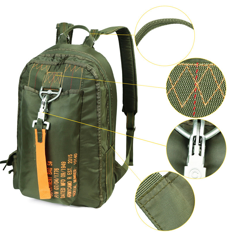 Mountaineering Supplies Tool Parachute Bag