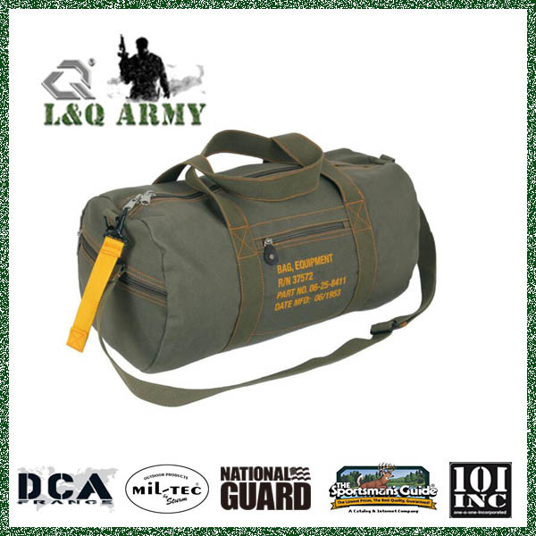 Military Style O. D. Canvas Equipment Gear Bag