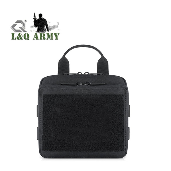 Black Tactical Admin Molle Military Tool Map Pouch