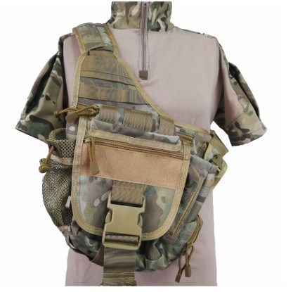 Military Tactical Shoulder Bag 1000d Men Women Oxford Outdoor Camera Bag Waist Pack for Travel Climbing Camping Trekking 3 Colors 5.0