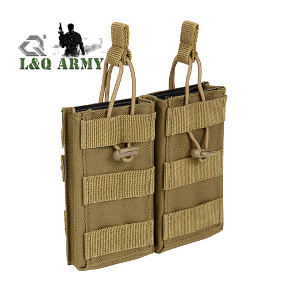 Military Double M4/M16 Open Top Mag Pouch
