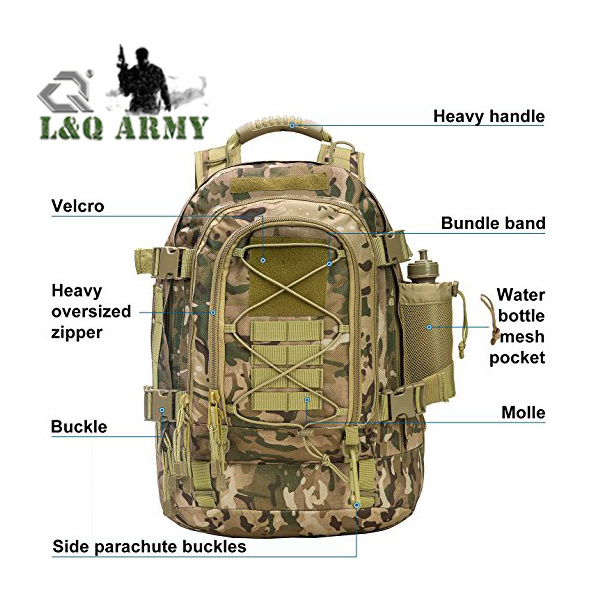 3-Day Military Tactical Backpack for Outdoor Activities