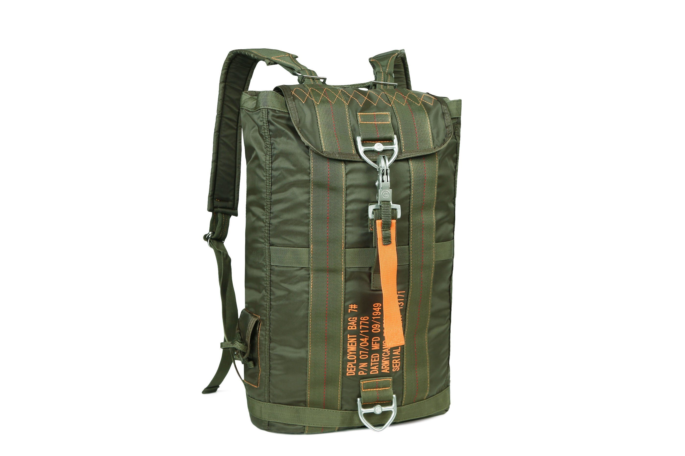 Military Flight Parachute Rucksack Bag Military Pilot Backpack