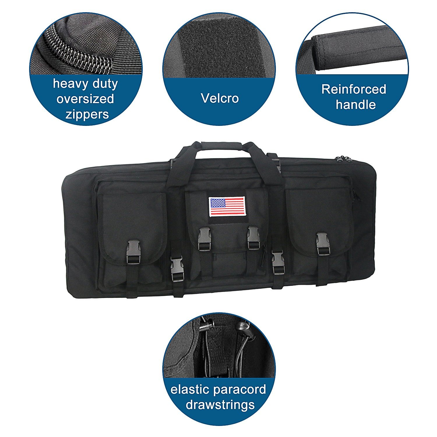 Outdoor Tactical Dust Resistant Long Gun Case Bag