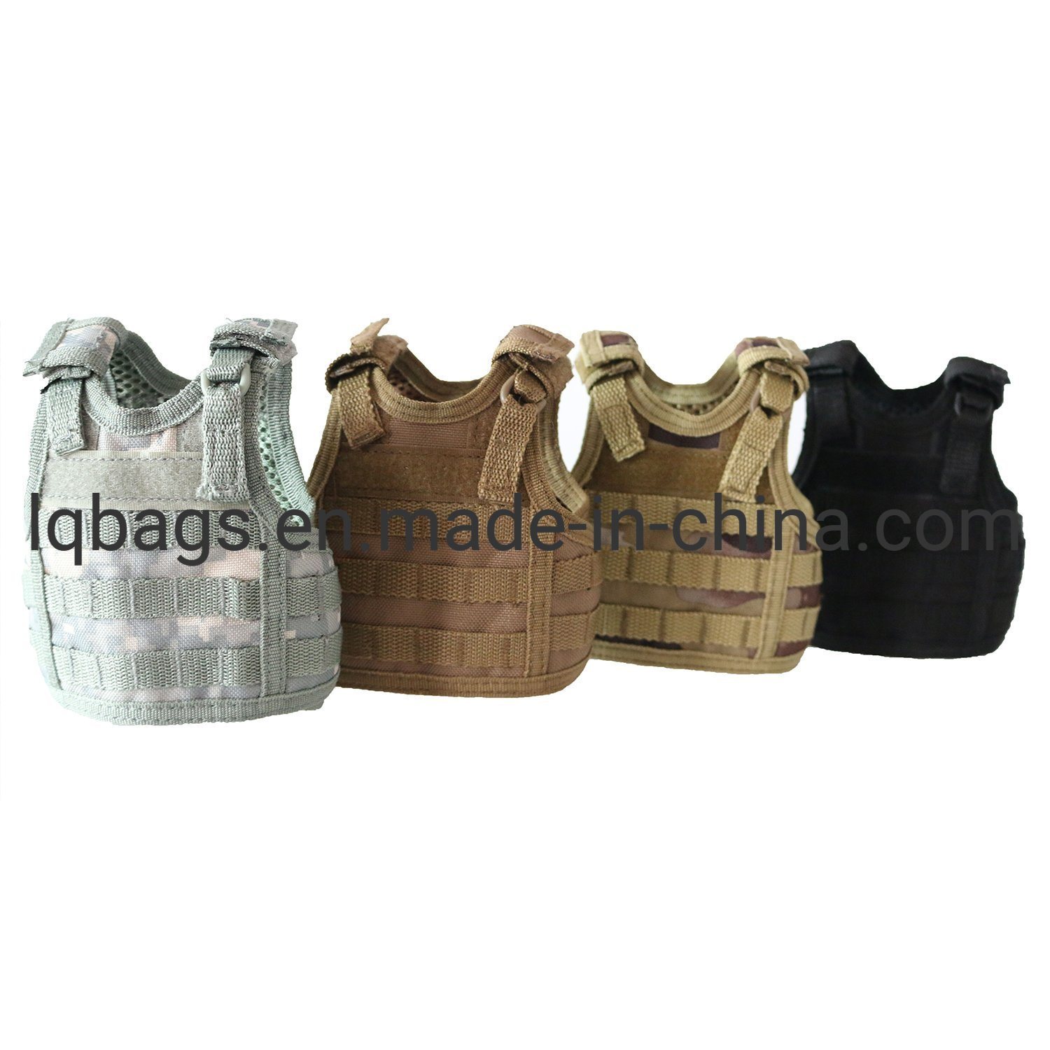 Mini Vest Beer Bottle Tactical Molle Mini Beer Koozie