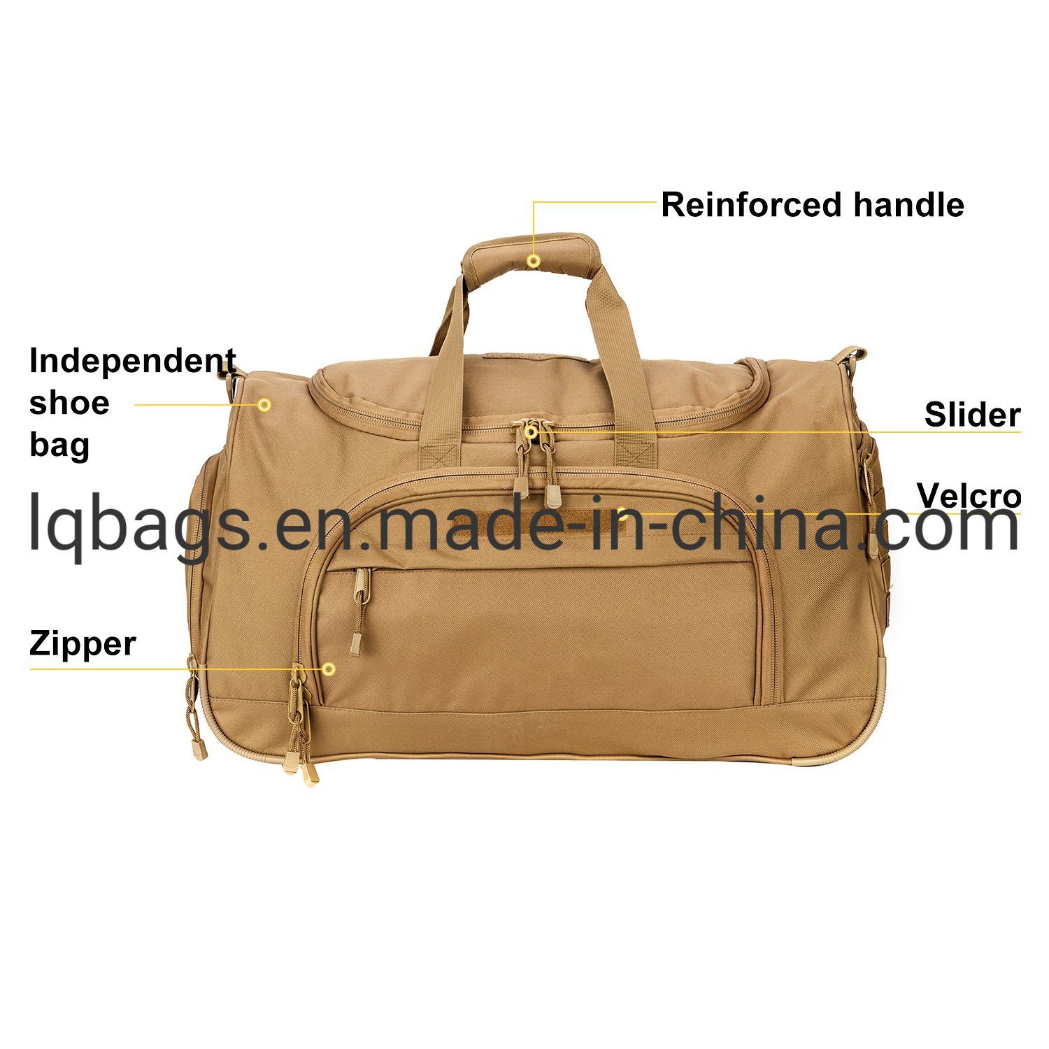 Military Tactical Molle Duffel Bag Large Capacity Travel Bag