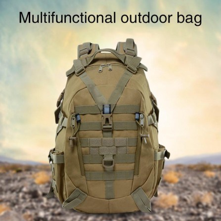 March Nylon Tactical Backpack 900d 25L, Camping March Bag, Hunting, Camouflage Bag
