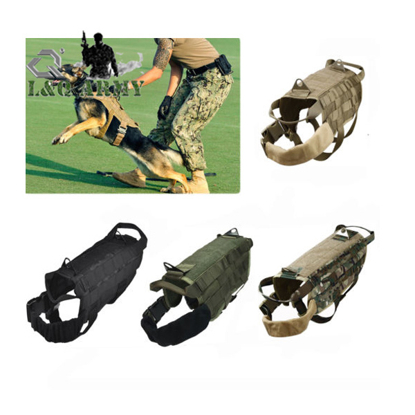 K9 Military Dog Clothes Training Vest Harness Outdoor