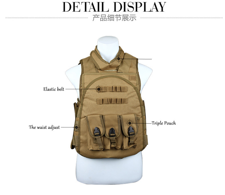 Military Tactical Vest Bulletproof Police Military Vest Military Bulletproof Vest