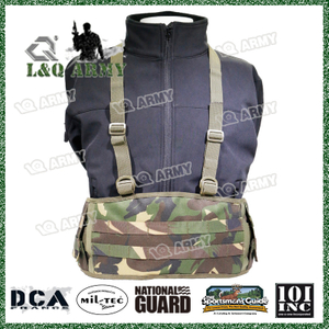 Tactical Molle H Harness Suspender Battle Duty Belt