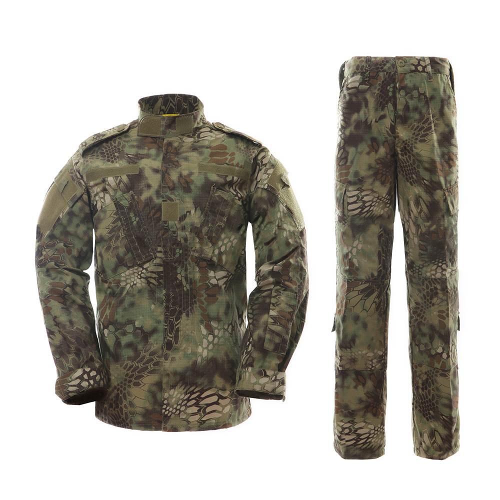 Men′ S Military Uniform Green Phthon Camouflage