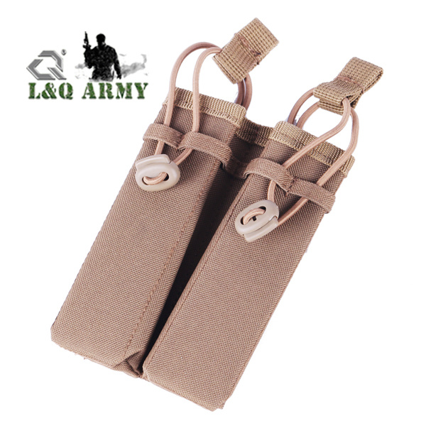 Tactical Molle Pouch Side Arm 2 Magazines